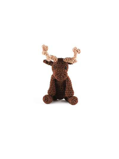 toft ed's animal mini moose amigurumi crochet